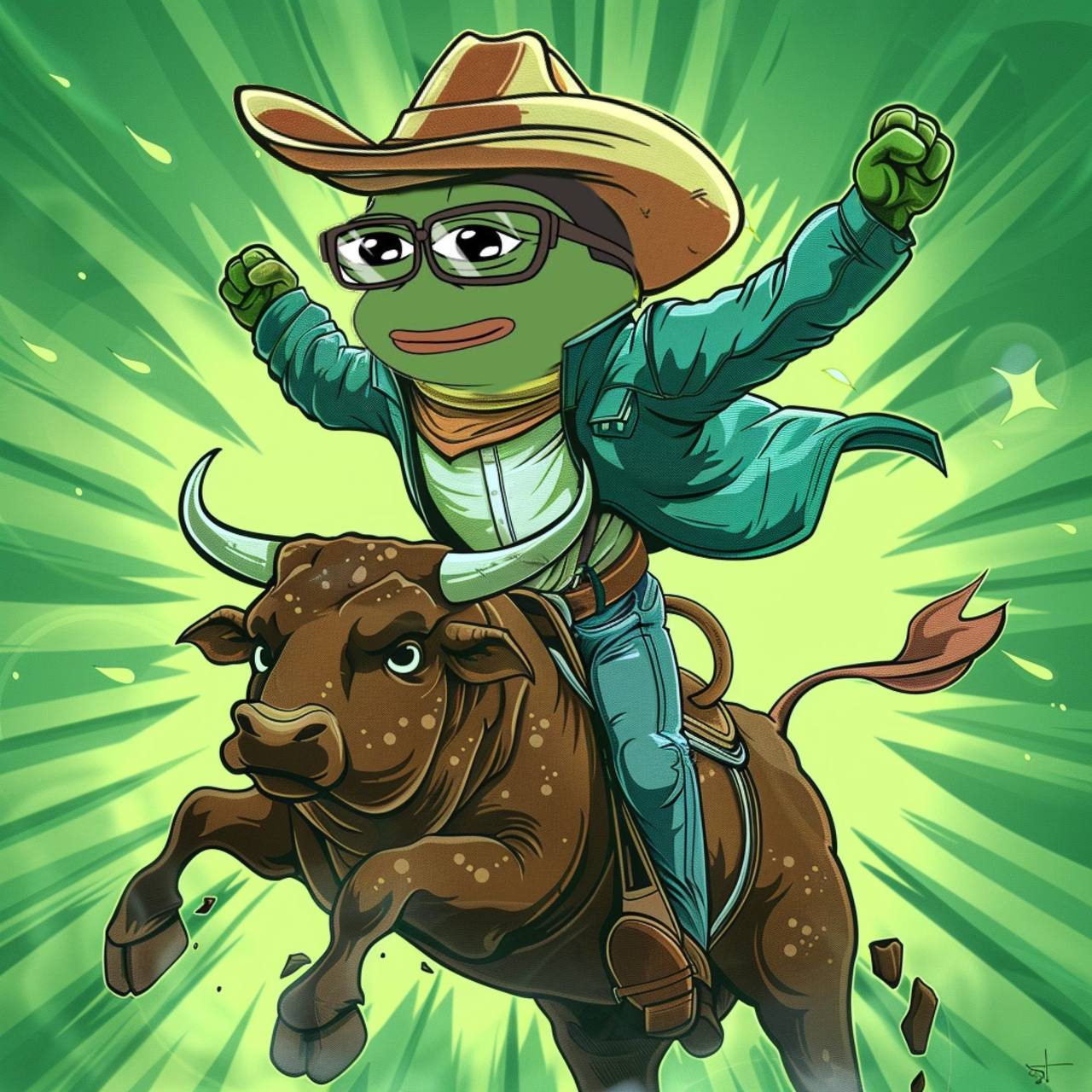 Father Pepe Bull Rider